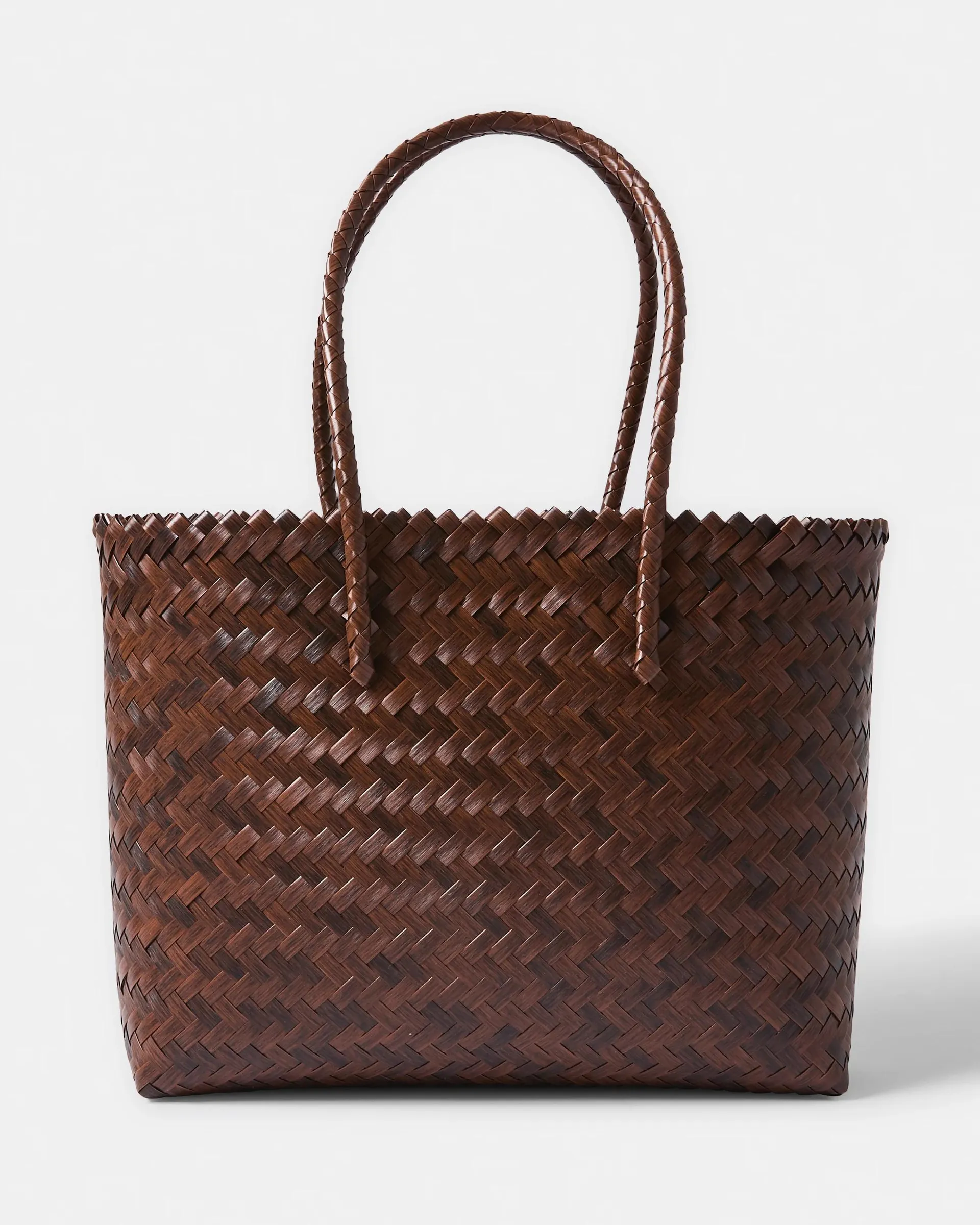 Basket Weave Tote Bag