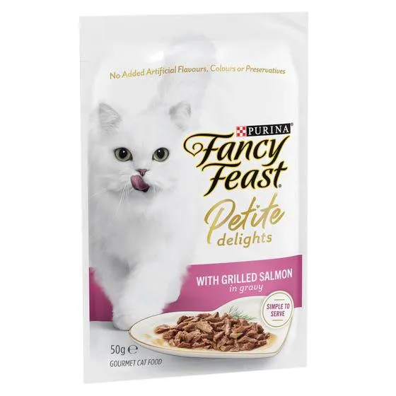 Fancy Feast Petite Delights Salmon 50g