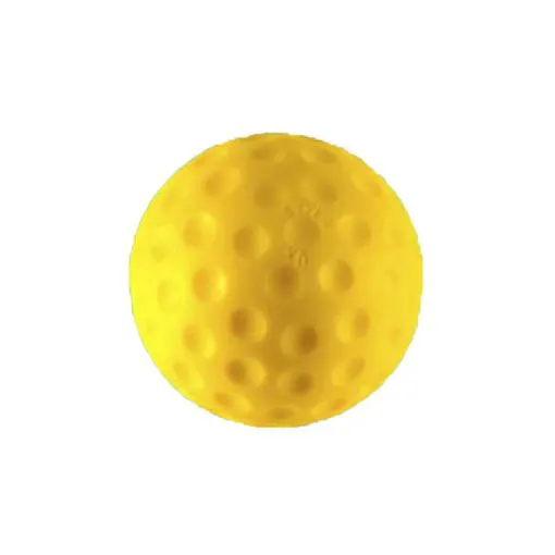Yellow Bowling Machine Ball