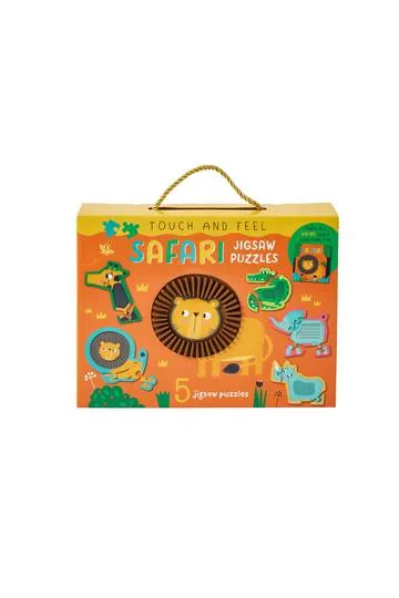 Touch & Feel Safari Jigsaw Puzzle Box