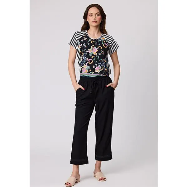 Gina 7/8 Pants Black