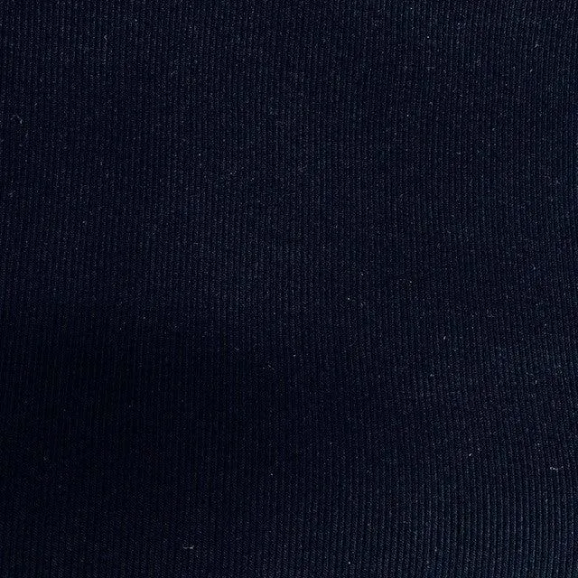 Ribbing Fabric, Dark Navy- Width 80cm