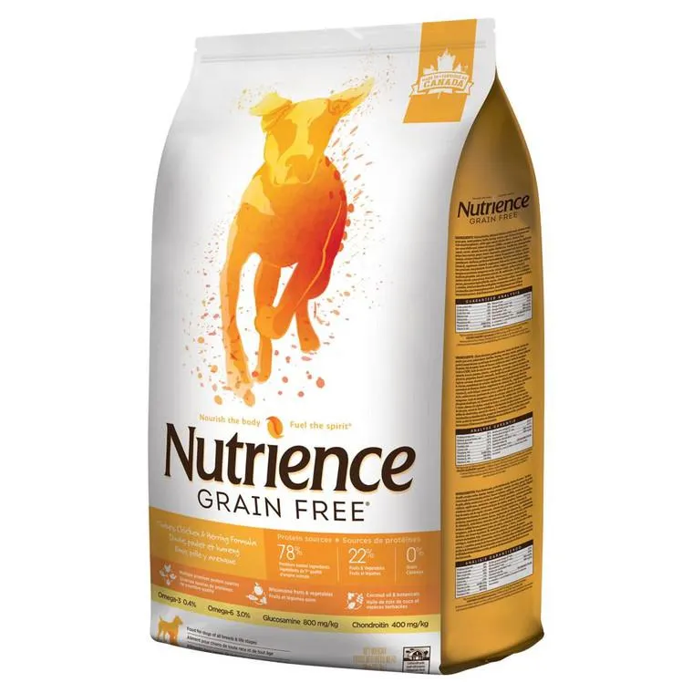 Nutrience Dog 5kg Grain Freeturkey With Chicken & Herring