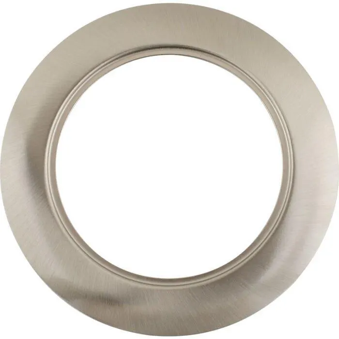 Junistar Lux Brushed Steel Round Convertor Plate