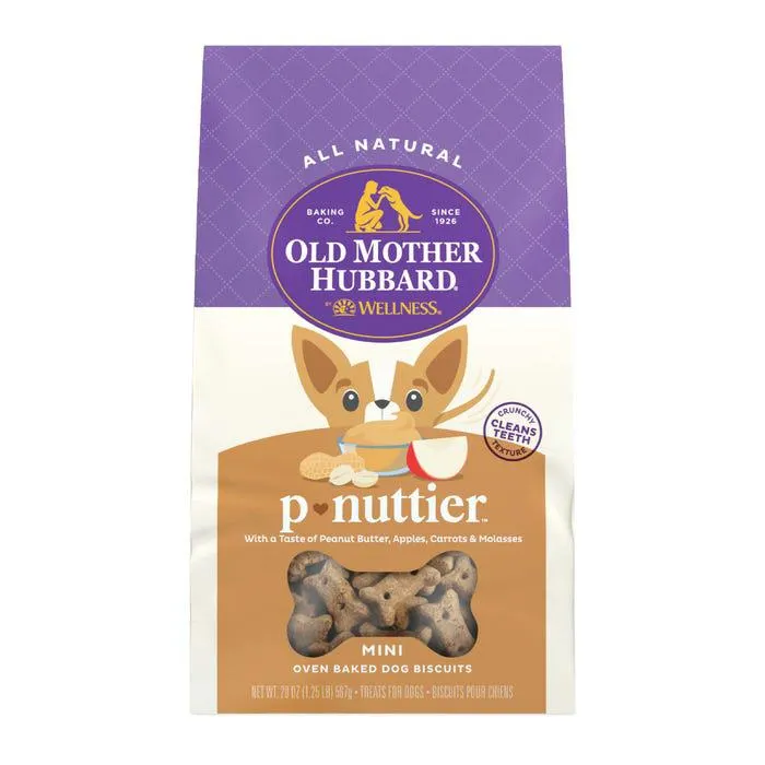 Old Mother Hubbard Peanut Nuttier Mini Dog Treat 566g
