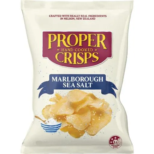 PROPER CRISPS MARLBOROUGH SEA SALT 70G