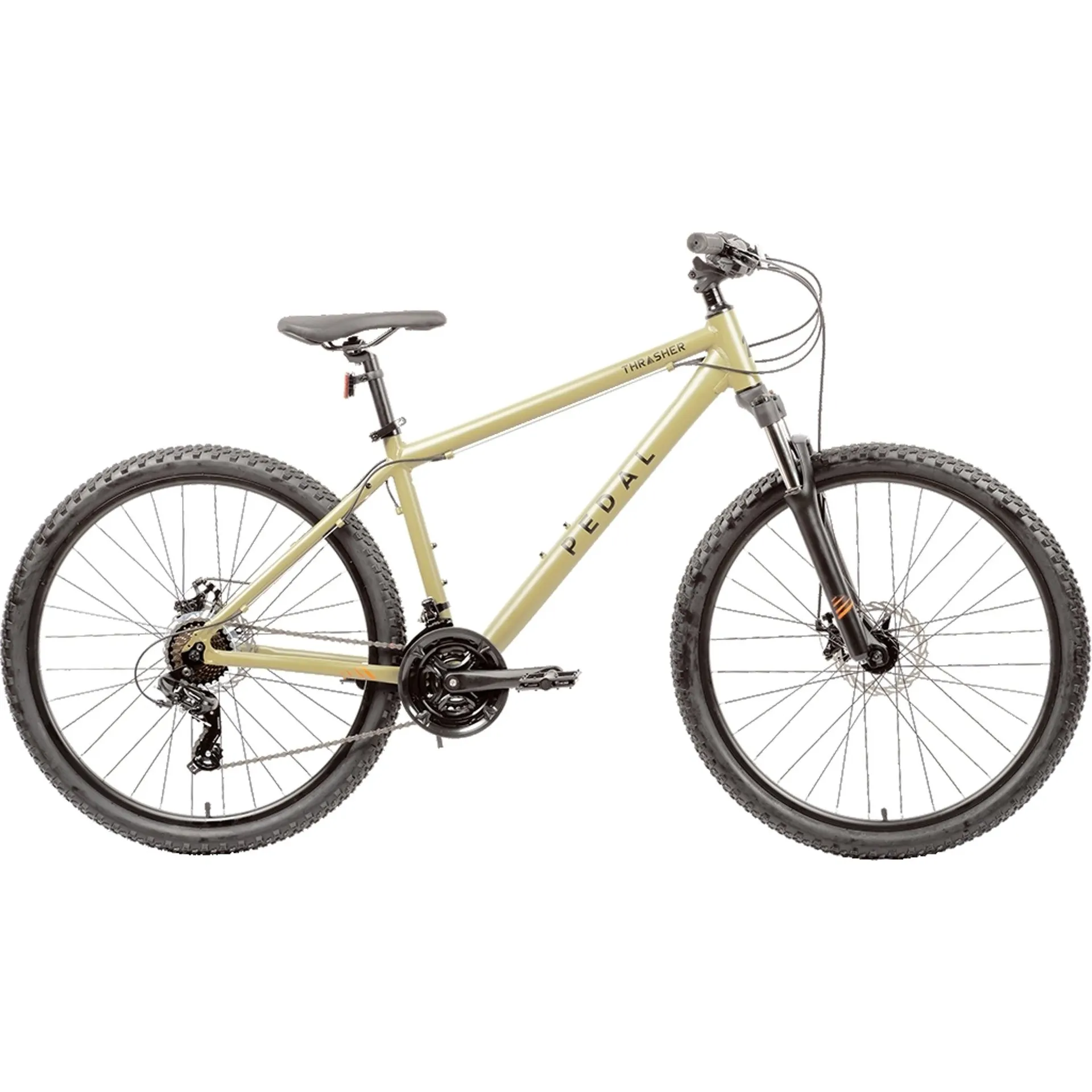Pedal Thrasher 4 Hardtail Mountain Bike Olive Green