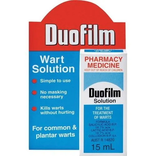 Duofilm Solution Wart Treatment 15ml
