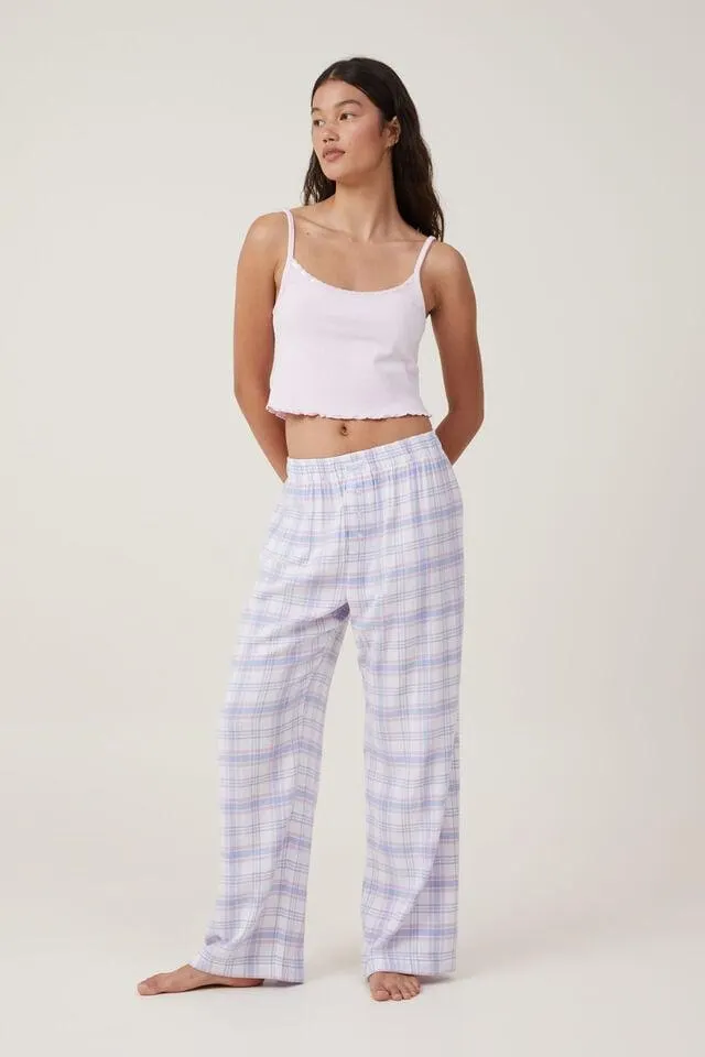 Flannel Boyfriend Boxer Pant