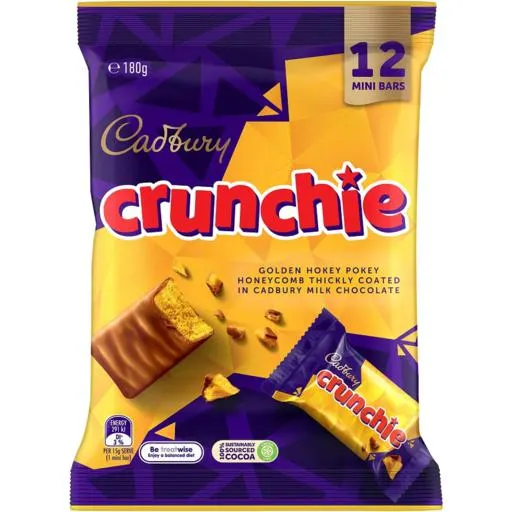 Cadbury Sharepack Crunchie 12 Pack