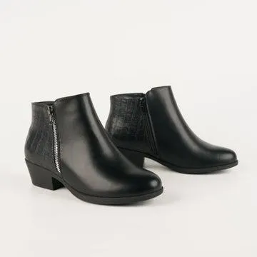 Tulip Wide Fit Ankle Boots