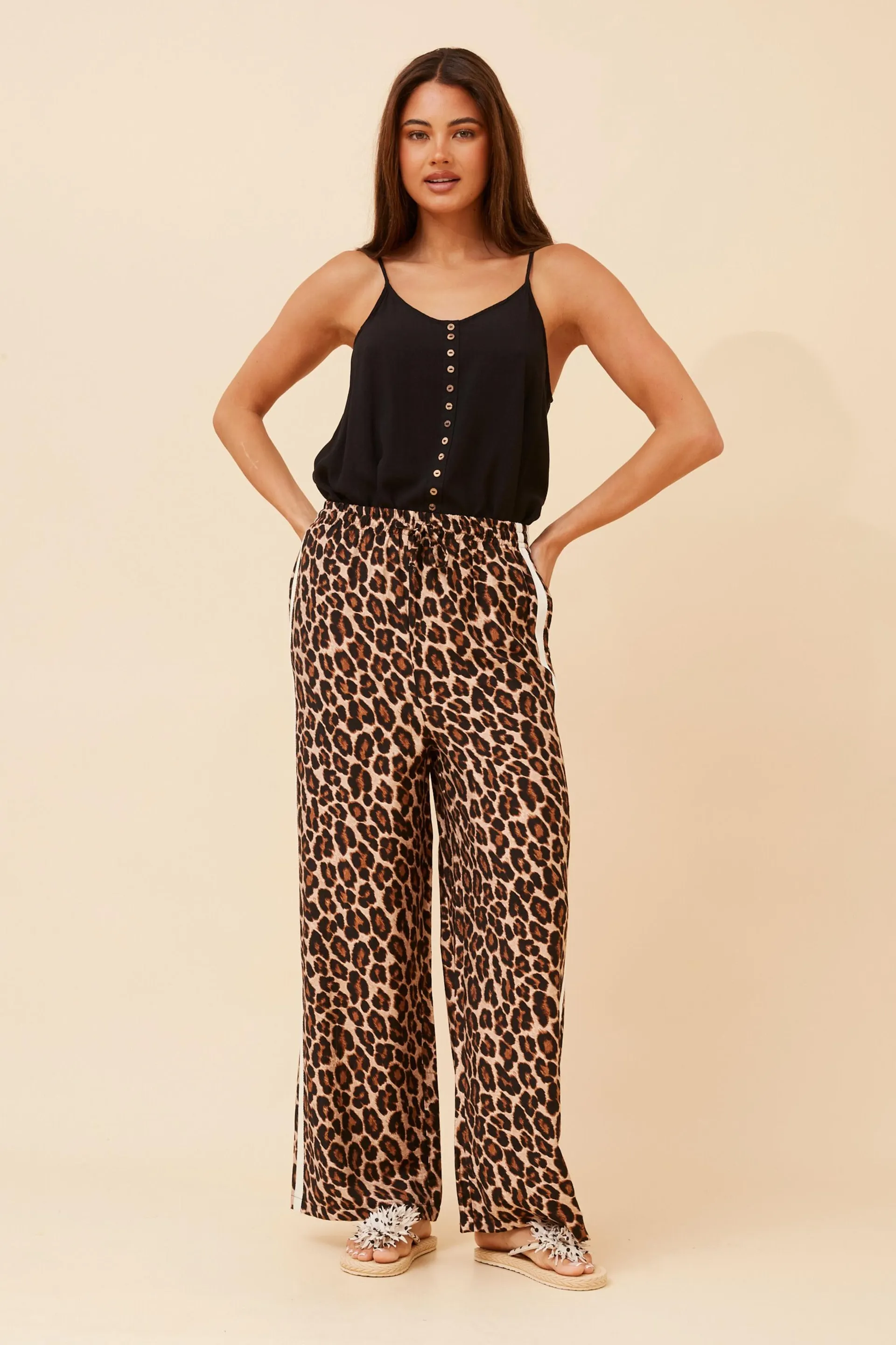 JACINDA ANIMAL PRINT PANTS