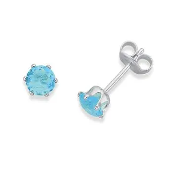 Sterling Silver Cubic Zirconia Studs