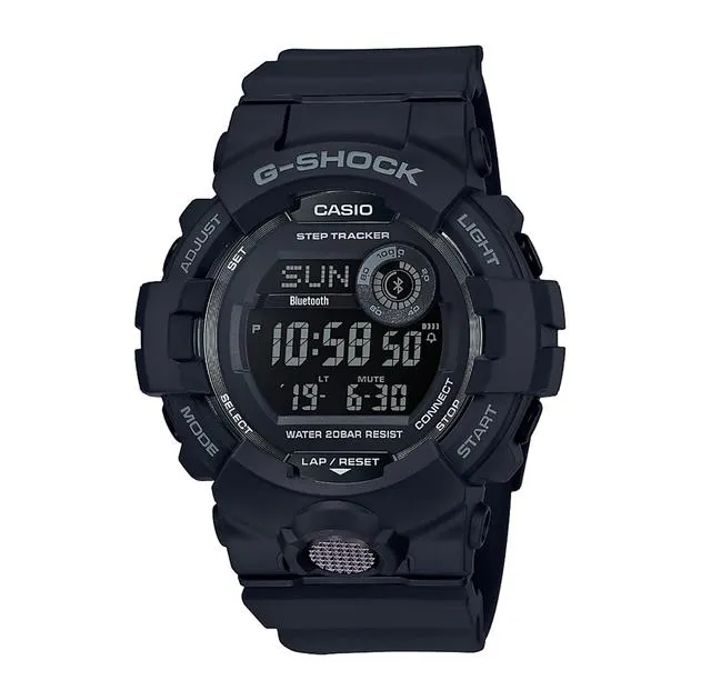 Casio G-Shock Digital 200m WR Watch with Bluetooth