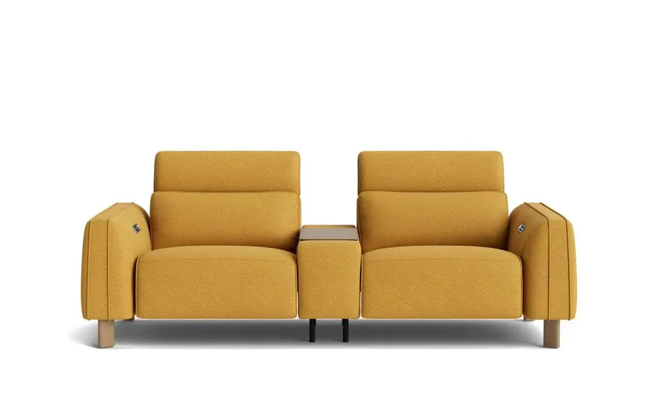 Loki 2.5 seat dual zero-gravity electric recliners with electric telescopic headrests & storage console