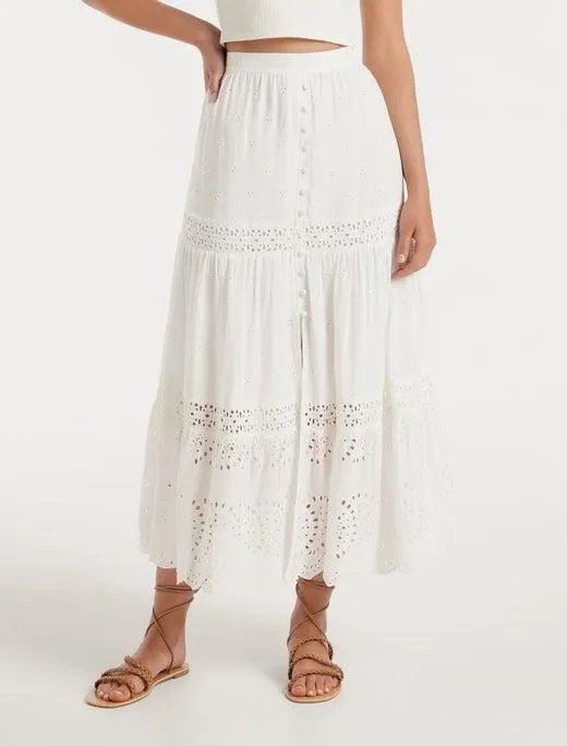 Ada Embroidered Skirt