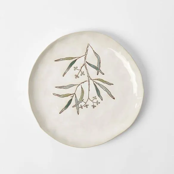 Eucalypt Round Serving Platter