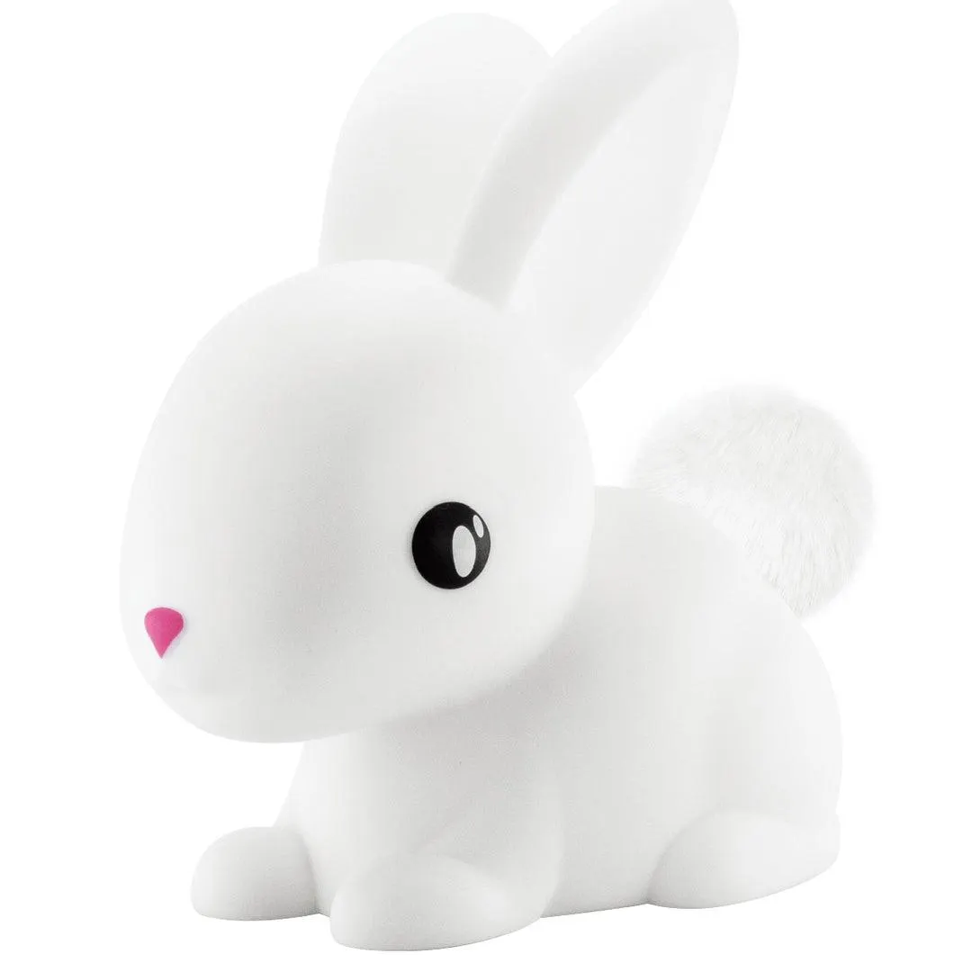 Dhink Blush Pink Bunny Night Light Battery Powered