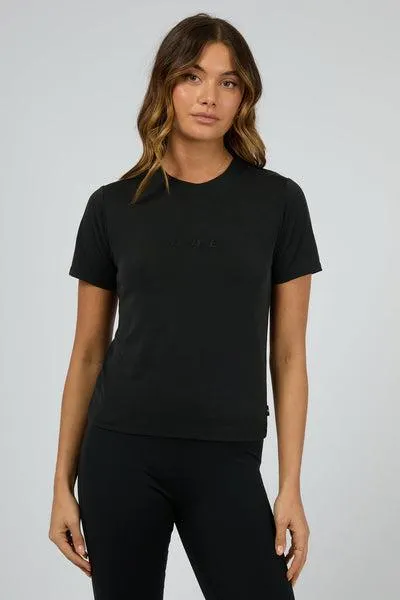 All About Eve Luxe Active Tee Black
