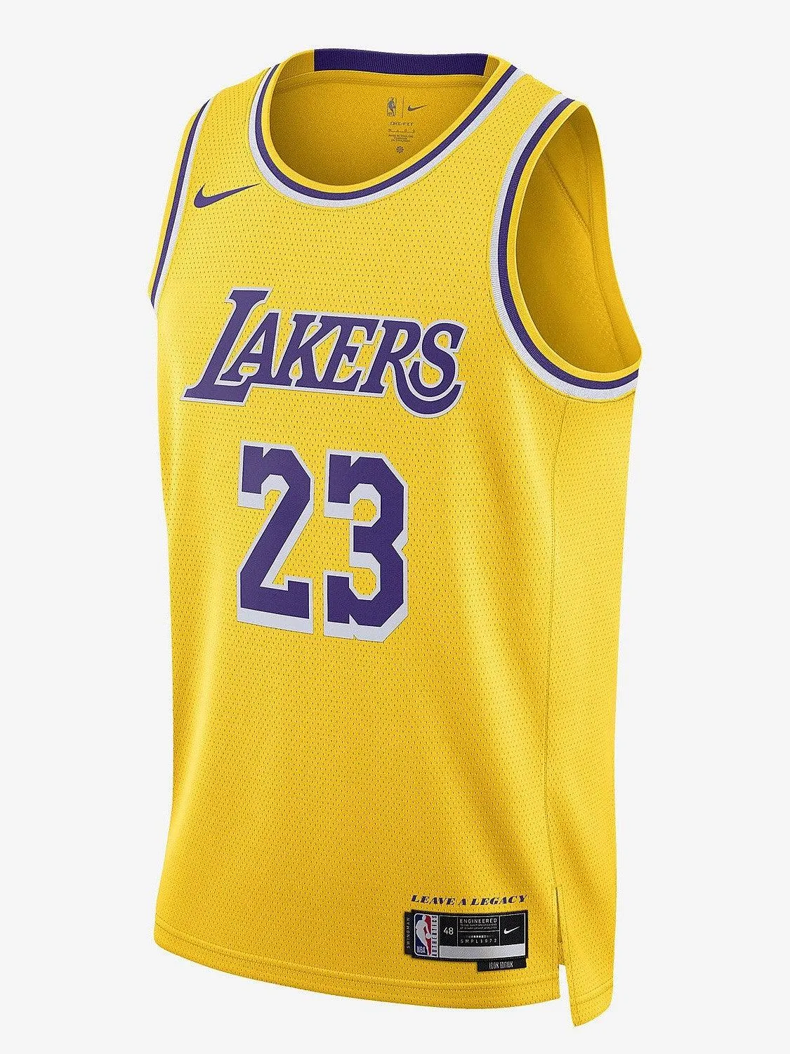 NBA Los Angeles Lakers LeBron James #23 Icon Edition Swingman Jersey