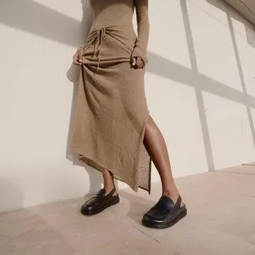 Racquel Woman's Leather Mules