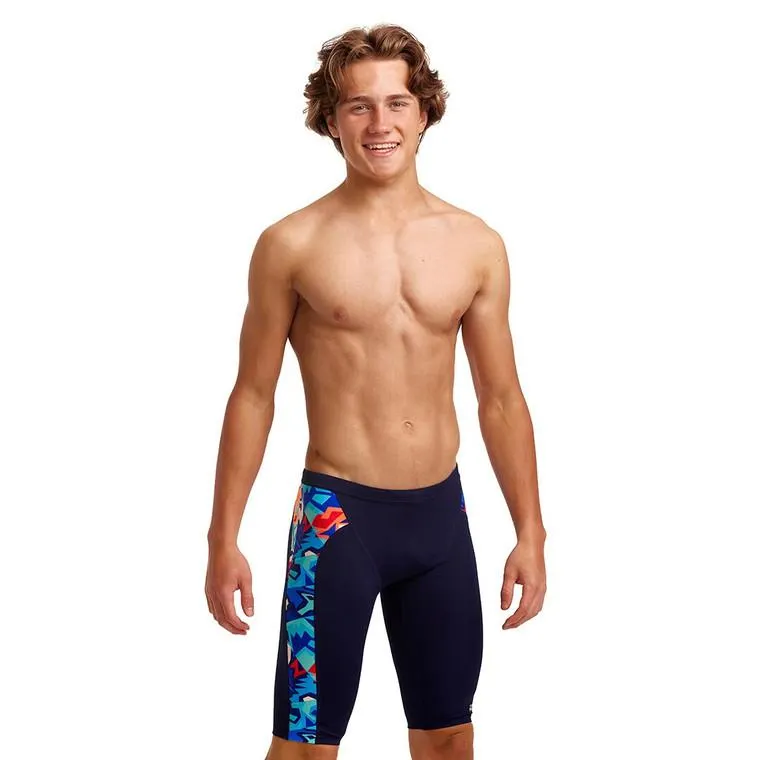 Funky Trunks Boys Training Jammer Swim Shorts Sea Saw