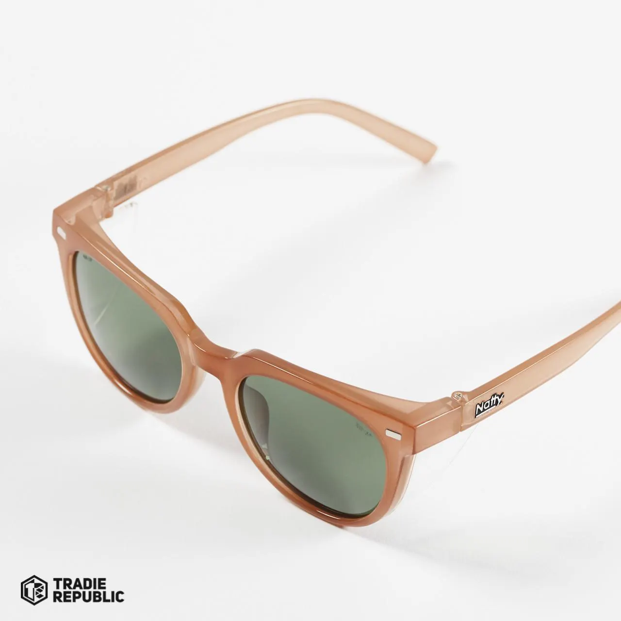 Natty Workwear Roys Bone Tinted Safety Glasses