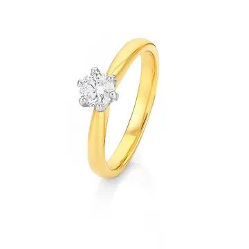 18ct, Diamond Solitaire .50ct
