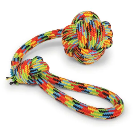 Kazoo Dog Braided Rope Sling Knot Ball L
