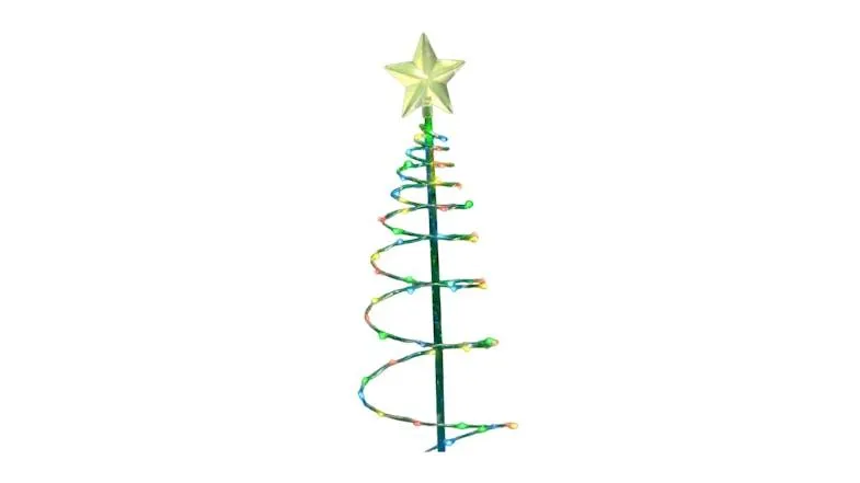 HOD Solar Light Christmas Tree - Multicoloured
