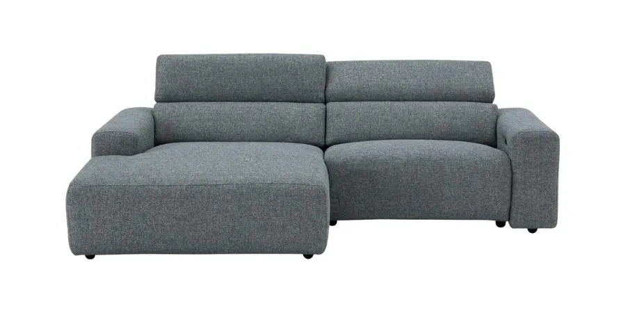 Vella 3.5 Seater Power Reclining Sofa with Chaise LHF in Fabric