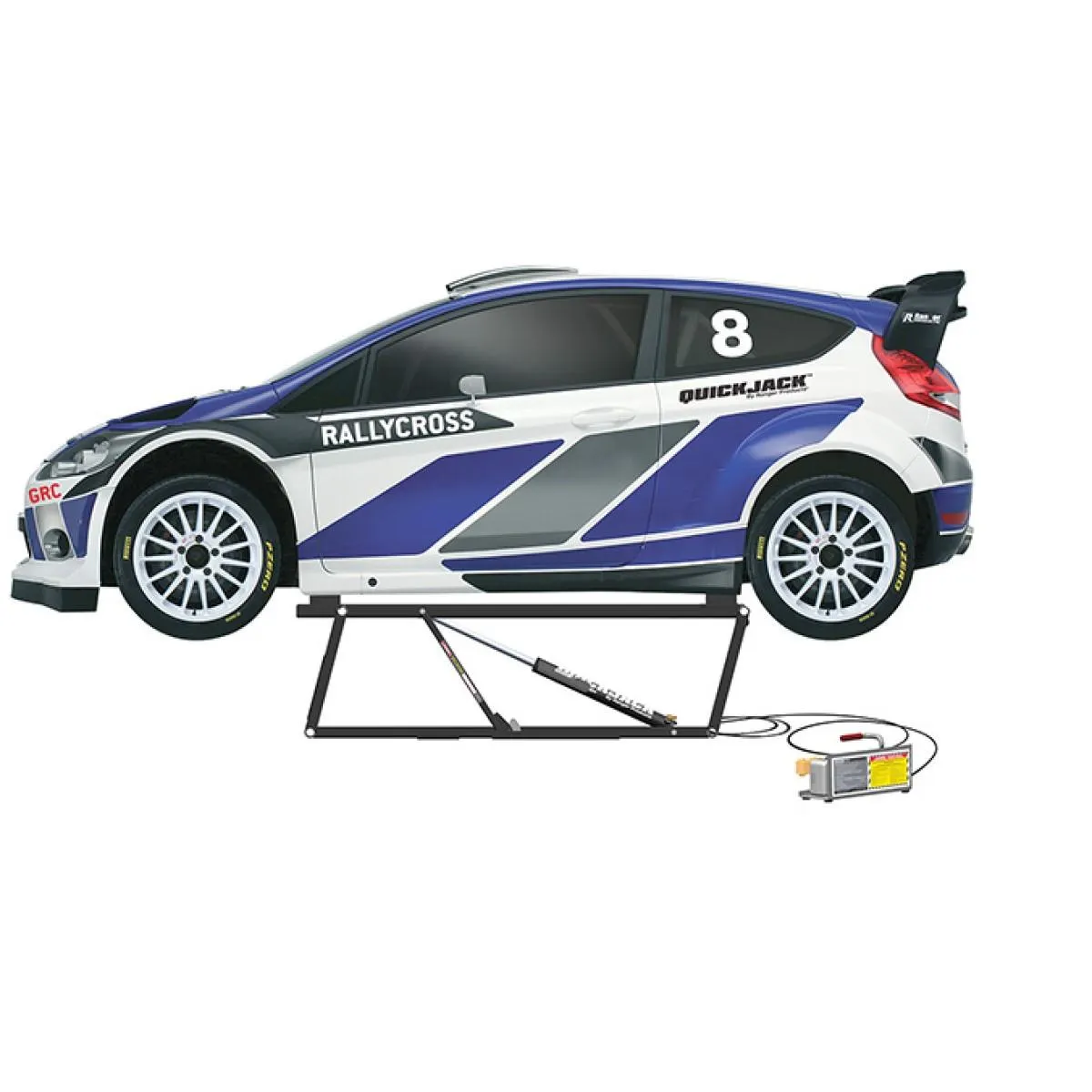 Bendpak QuickJack (Long Model) 1,590Kg Capacity, 230VAC