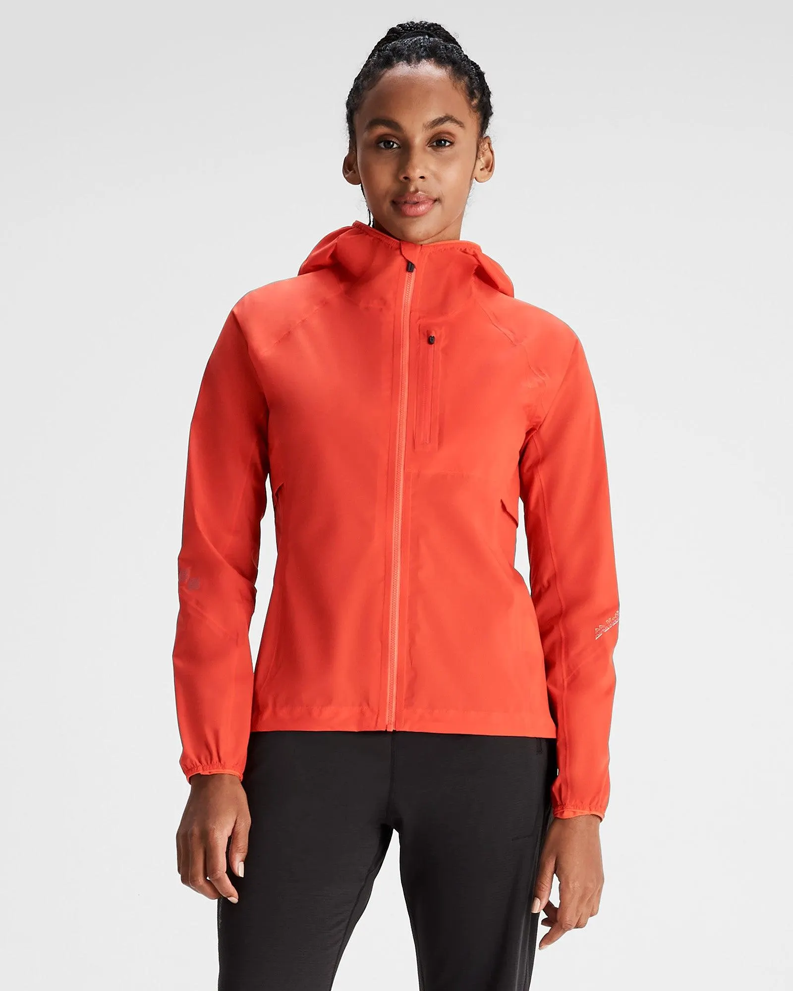 Women's Seeker 2.5L Rain Jacket - Hut Orange