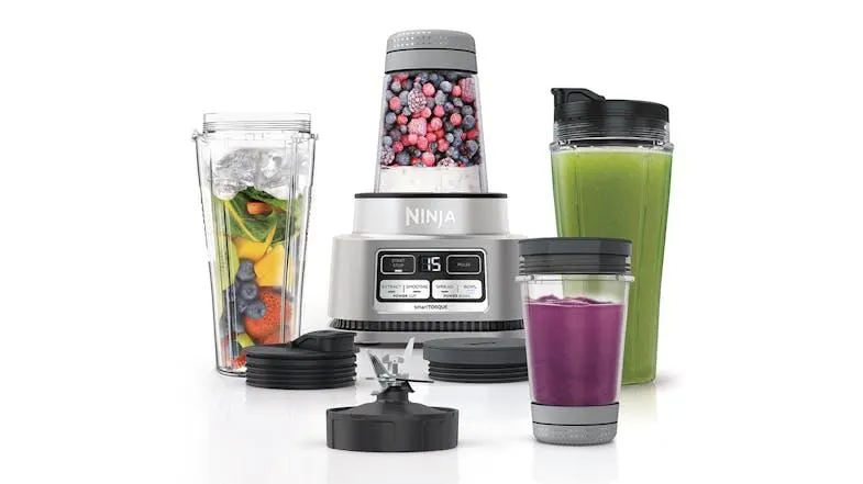 Ninja Foodi Power Nutri Duo 1100W Blender with Extractor Blade - Silver (CB102ANZ)