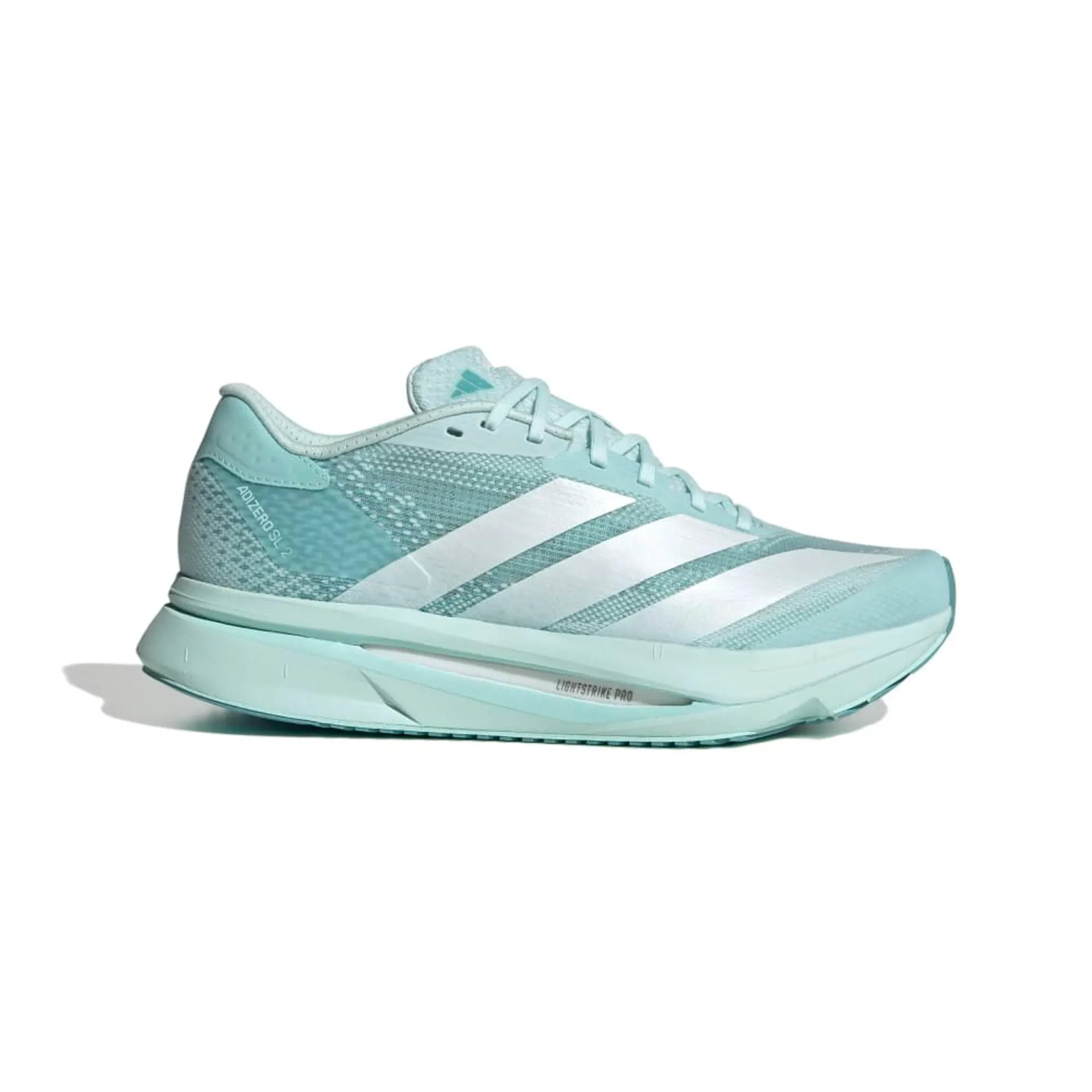 Adidas Womens Adizero SL2 Running Shoes Halo Mint/White/Semi Flash Aqua