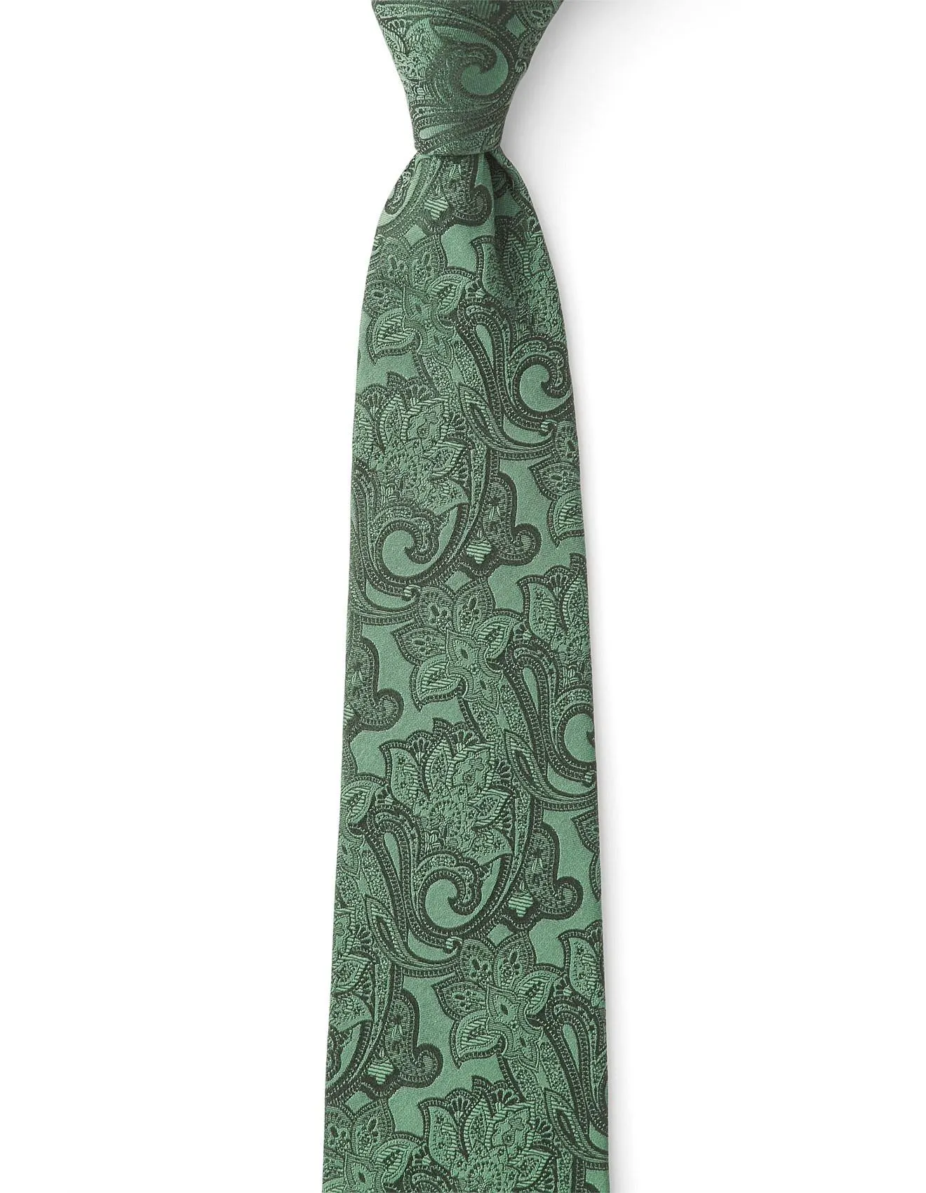 PAISLEY FLORAL 8.5CM TIE