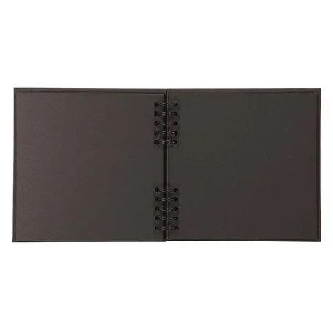 Uniti Spiral Album Black 8in x 8in