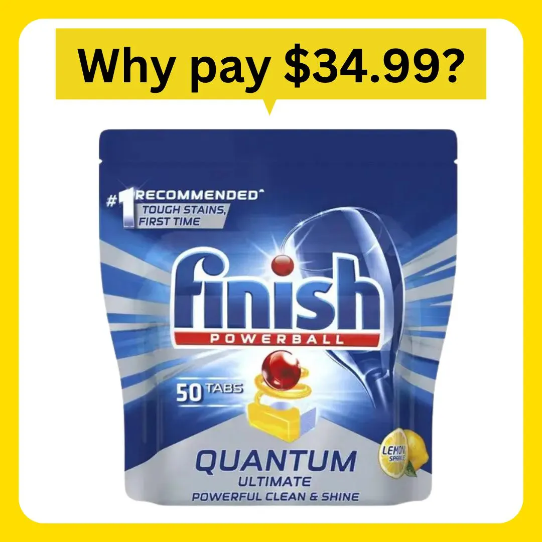 Finish Powerball Quantum Ultimate Tablets Lemon Sparkle 50 Pack