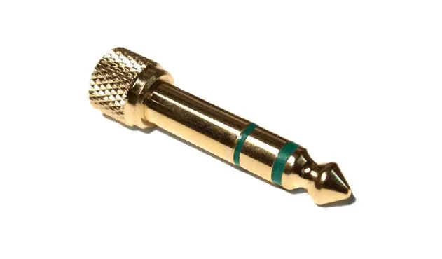 BEYERDYNAMIC 981209 JACK HEADPHONE ADAPTOR SCREWABLE 3.5MM SOCKET TO 6.3MM JACK