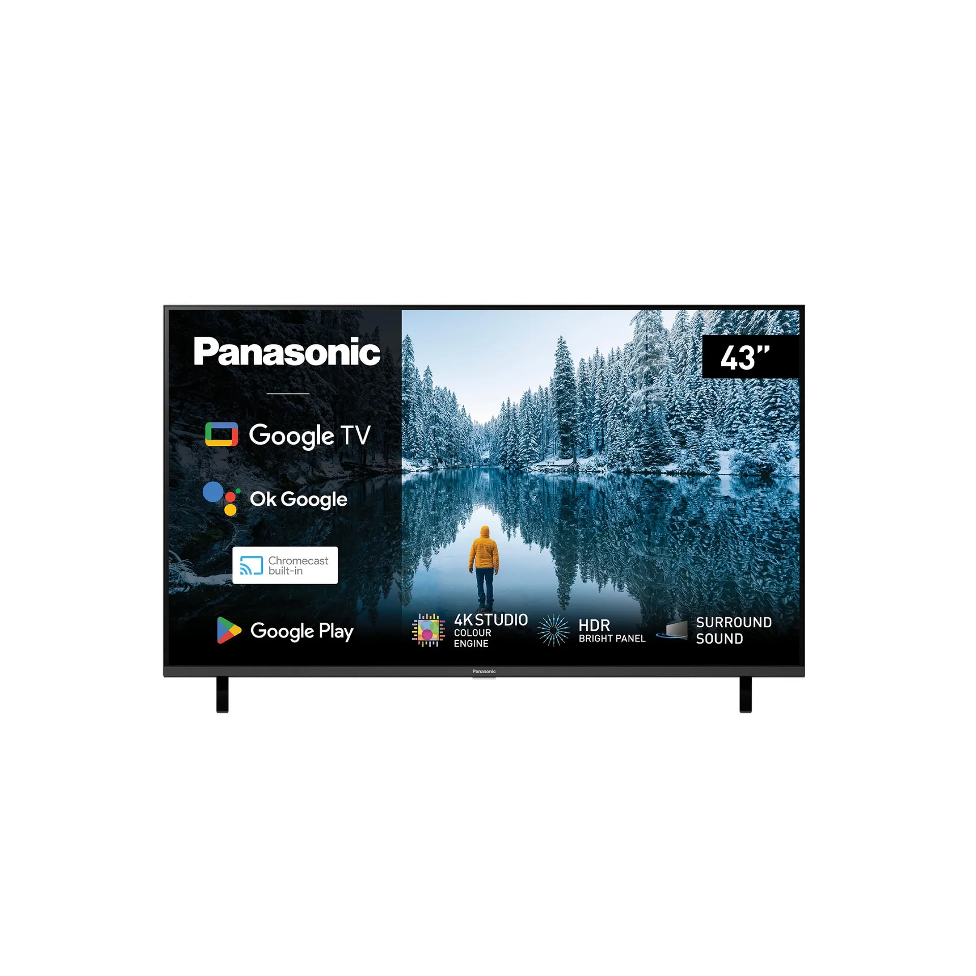 Panasonic 43" W70B Smart 4K Google LED TV - Betta Online