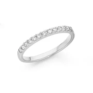 9ct White Gold, Diamond Ring TDW=.25ct