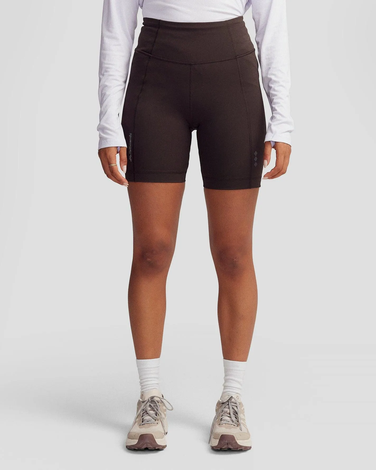 Women's Seeker 7 inch Tight Shorts - Cold Brew