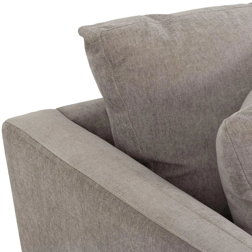 Elsa Right Hand Facing Chaise Sofa, Slate