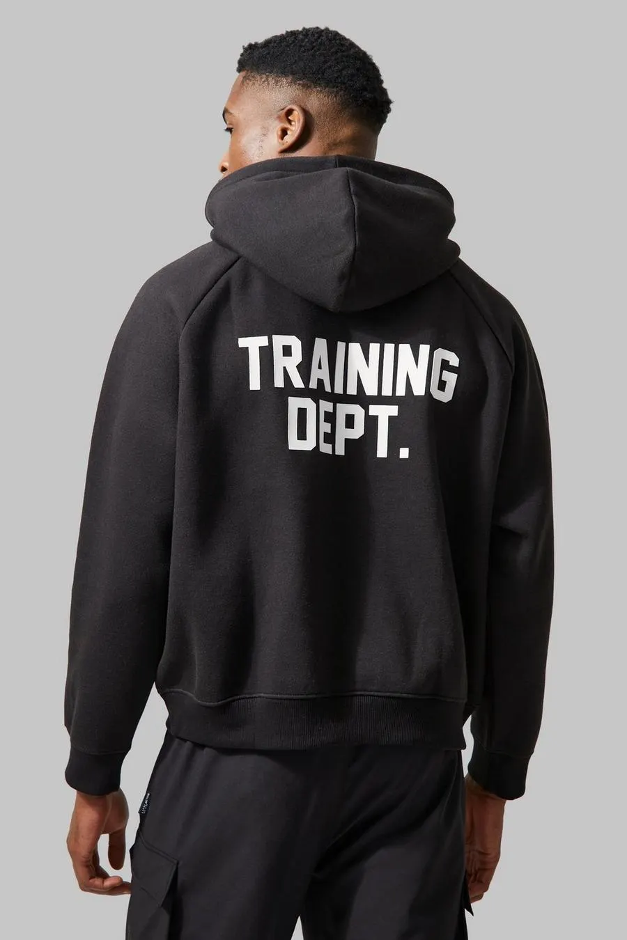 Man Active Training Dept Boxy Hoodie