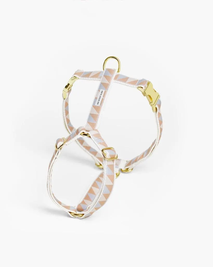 Nice Grill Harness - Ice Blue, Ivory and Cream from By Scout