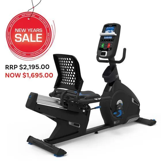 R628 Recumbent Bike- Floor Model available in Christchurch