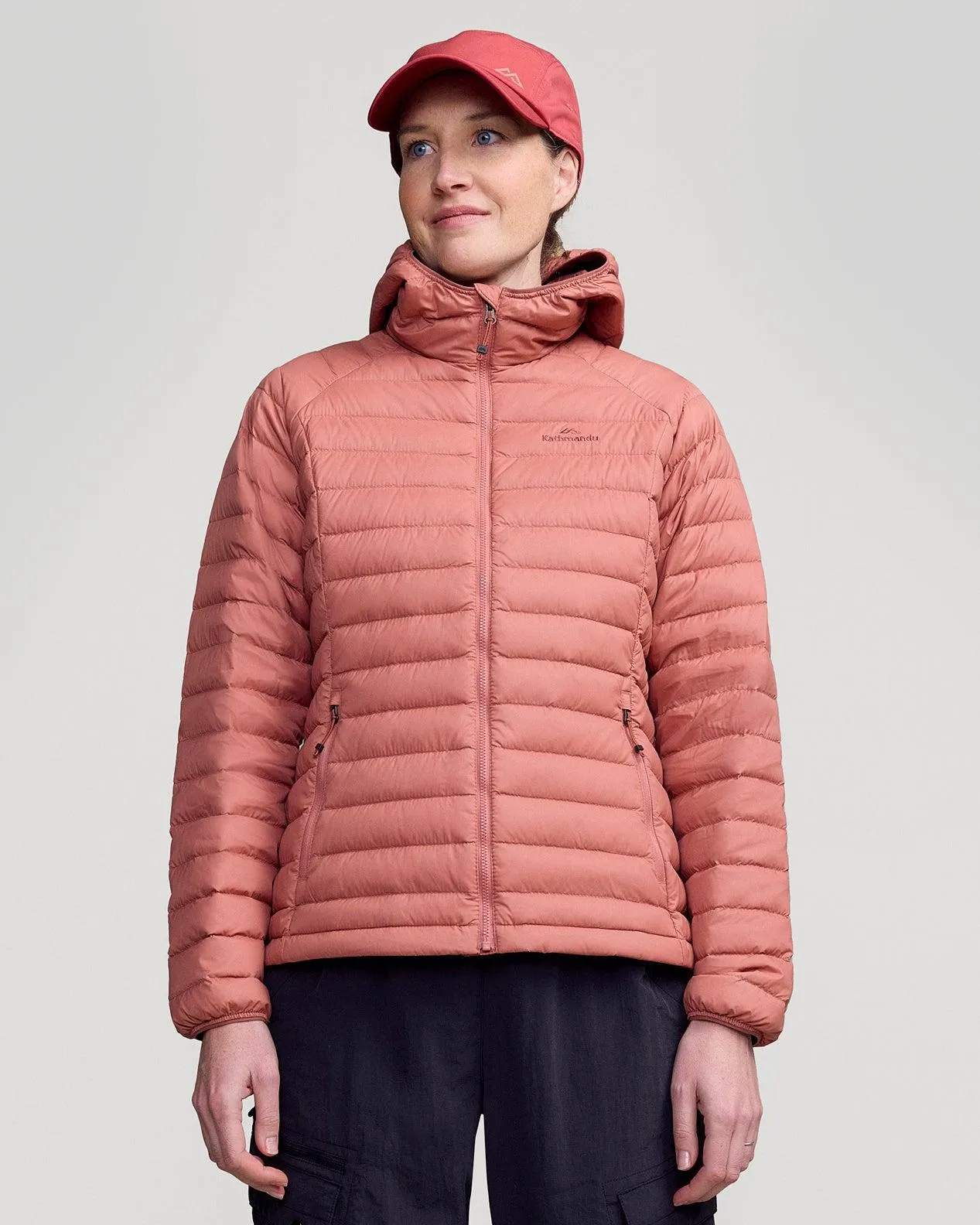 Women's Heli Down Hooded Jacket 3.0 - Clay