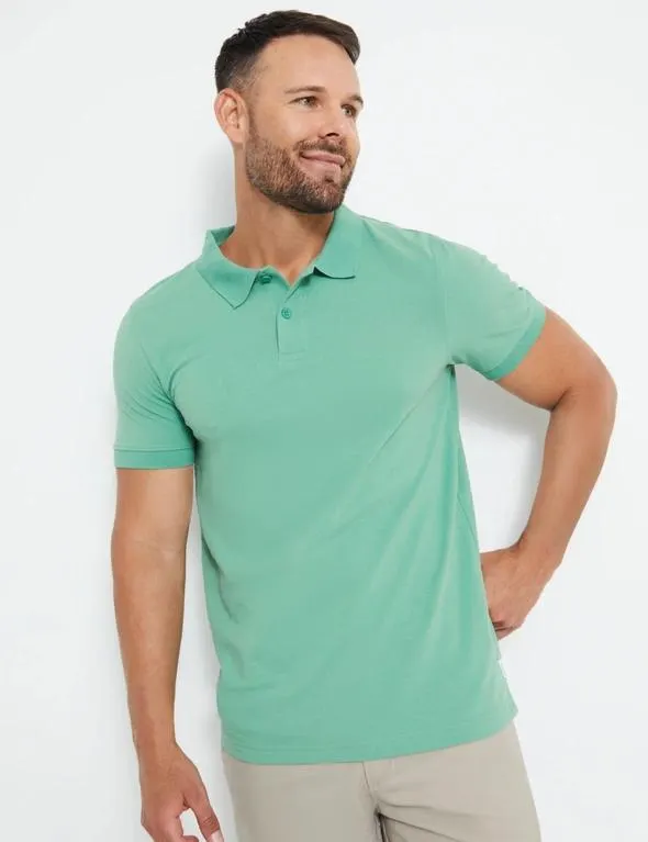 Rivers Short Sleeve Plain Pique Polo