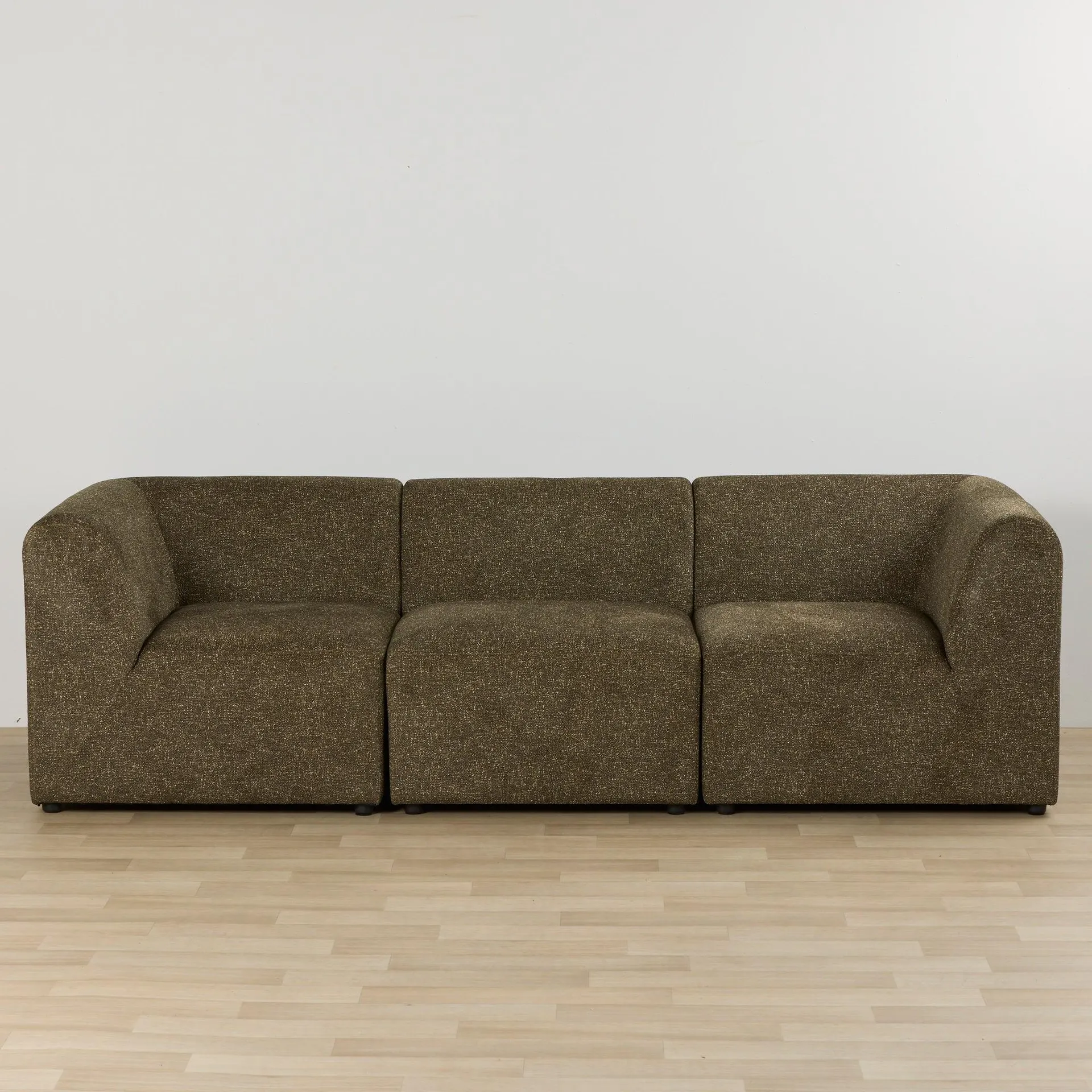 Bernie 3-Seat Sofa - Olive