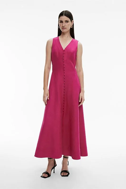 Seam Detail Maxi Dress